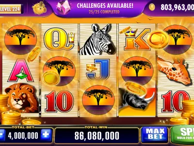 Sección de slots y tragamonedas